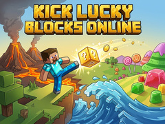 Гульня Kick Lucky Blocks Online