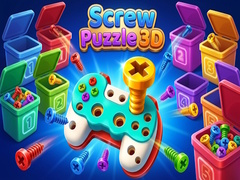 Гульня Screw Puzzle 3D
