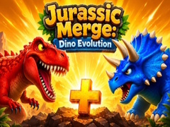 Гульня Jurassic Merge: Dino Evolution