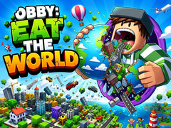 Гульня Obby: Eat the World