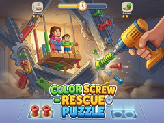 Гульня Color Screw - Rescue Puzzle
