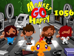 Гульня Monkey Go Happy Stage 1056