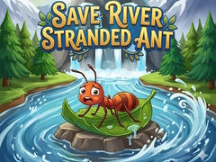 Гульня Save River Stranded Ant