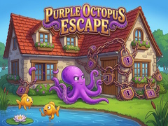 Гульня Purple Octopus Escape