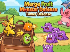 Гульня Merge Fruit Monster Defense Tower Defense