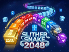 Гульня Slither Snake 2048