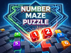 Гульня Number Maze Puzzle