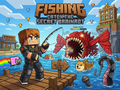 Гульня Fishing: Catch the Secret Brainrot