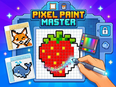 Гульня Pixel Paint Master