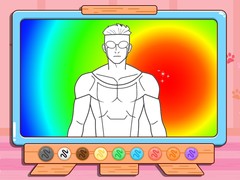 Гульня Coloring Book: Invincible