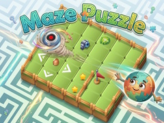 Гульня Maze Puzzle