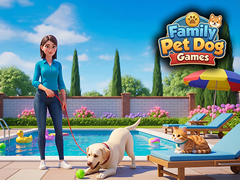 Гульня Family Pet Dog Games