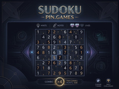 Гульня Sudoku - Pin.Games