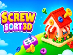 Гульня Screw Sort 3D