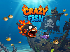 Гульня Crazy Fish
