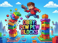 Гульня Obby: Pew Pew Blocks