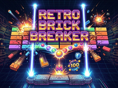 Гульня Retro Brick Breaker