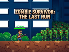 Гульня Zombie Survivor - The Last Run