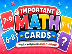 Гульня Important Math Cards