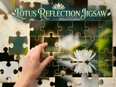 Гульня Lotus Reflection Jigsaw