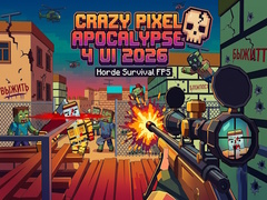Гульня Crazy Pixel Apocalypse 4 UI 2026