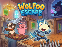 Гульня Wolfoo Escape