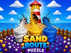 Гульня Sand Route Puzzle