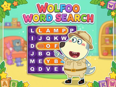 Гульня Wolfoo Word Search