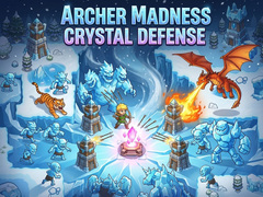Гульня Archer Madness: Crystal Defense