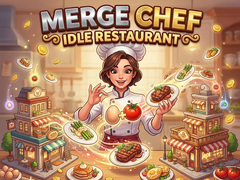 Гульня Merge Chef: Idle Restaurant