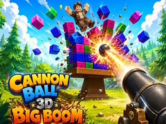 Гульня Cannon Ball 3D Big Boom