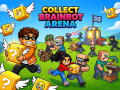 Гульня Collect Brainrot Arena