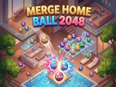 Гульня Merge Home Ball 2048