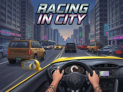 Гульня Racing in City