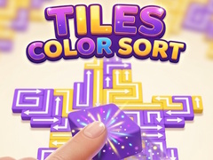 Гульня Tiles Color Sort