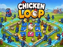 Гульня Chicken Loop