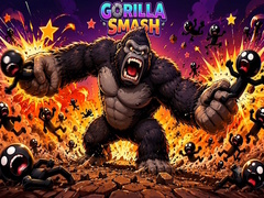 Гульня Gorilla Smash