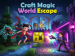 Гульня Craft Magic World Escape 