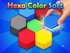 Гульня Hexa Color Sort
