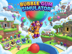 Гульня Bubble Gum Simulator