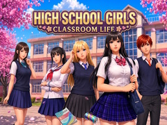 Гульня High School Girls Classroom Life