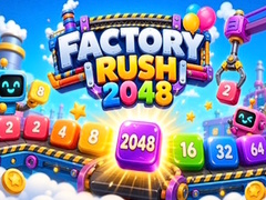 Гульня Factory Rush: 2048 Merge
