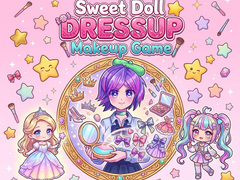 Гульня Sweet Doll Dressup Makeup Game
