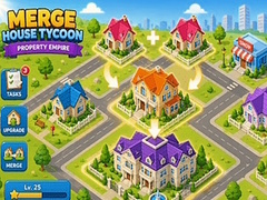 Гульня Merge House Tycoon Property Empire