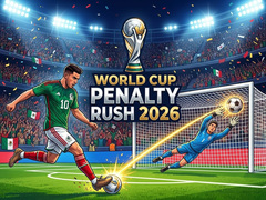 Гульня World Cup: Penalty Rush 2026