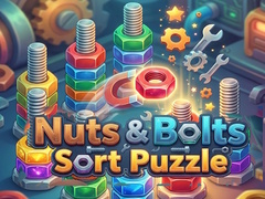 Гульня Nuts & Bolts Sort Puzzle