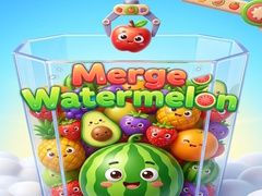 Гульня Merge Watermelon