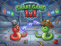 Гульня Snake Game 1v1