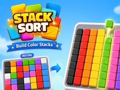 Гульня Stack Sort