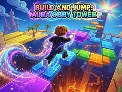 Гульня Build and Jump: Aura Obby Tower